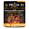 Refuel Mountain Berry Granola with Rice Milk, Vegan Backpacking Meal