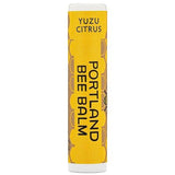 Portland Bee Balm All Natural Handmade Beeswax Lip Balm with Organic Coconut and Olive Oil (Yuzu Citrus)