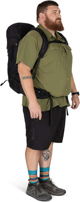 Osprey Talon 33L Men's Lightweight Hiking Backpack, Green OS