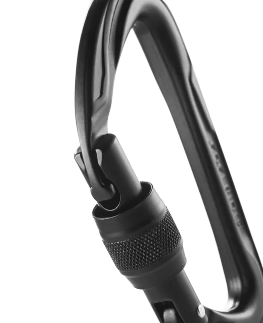 Mosquetón de bloqueo de tornillo puro