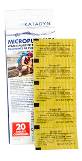 Katadyn Micropur MP1 Water Purifier Tablets (Package of 20)