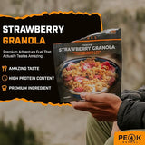 Refuel Strawberry Granola, 23g Protein, Freeze-Dried Camping Meal