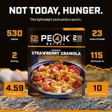 Refuel Strawberry Granola, 23g Protein, Freeze-Dried Camping Meal