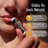Portland Bee Balm All Natural Handmade Beeswax Based Lip Balm, Unscented Bulk 1 Count