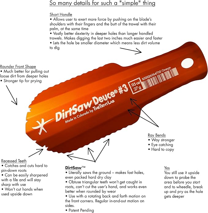 The DirtSaw Deuce #3 Trowel