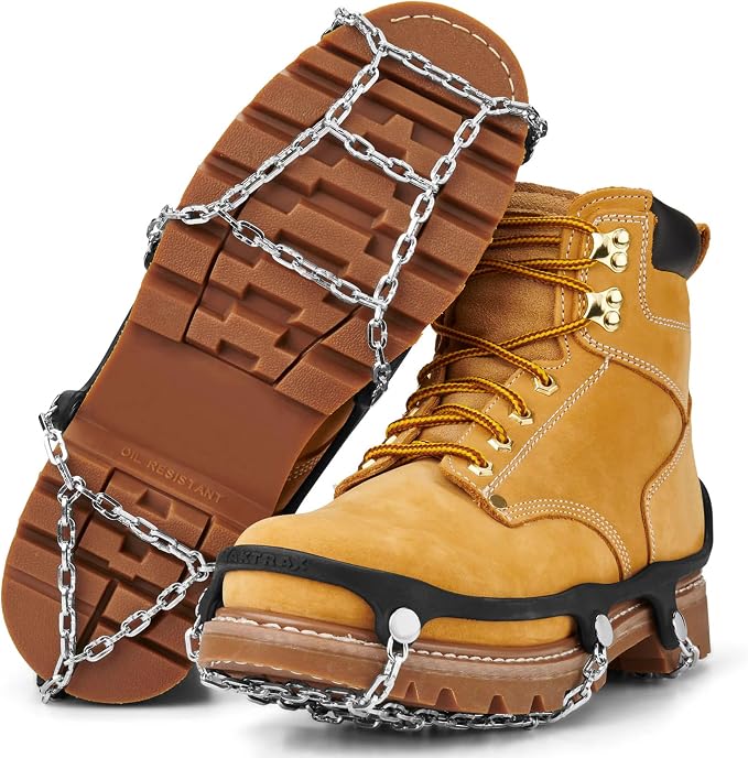 Yaktrax Traction Chains for Walking on Ice and Snow (Pair)