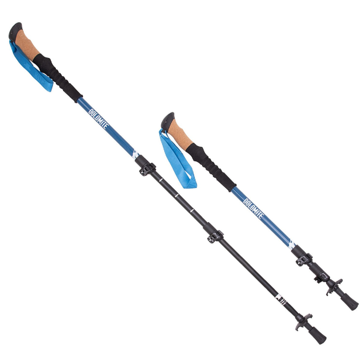 Dolomite Trekking Poles Blue Ocean  - Pair