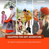 Survive Outdoors Longer Stoke Folding Shovel