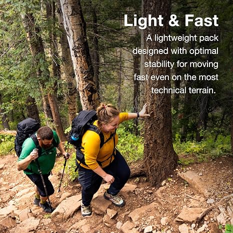 Osprey Talon 33L Men's Lightweight Hiking Backpack, Green OS