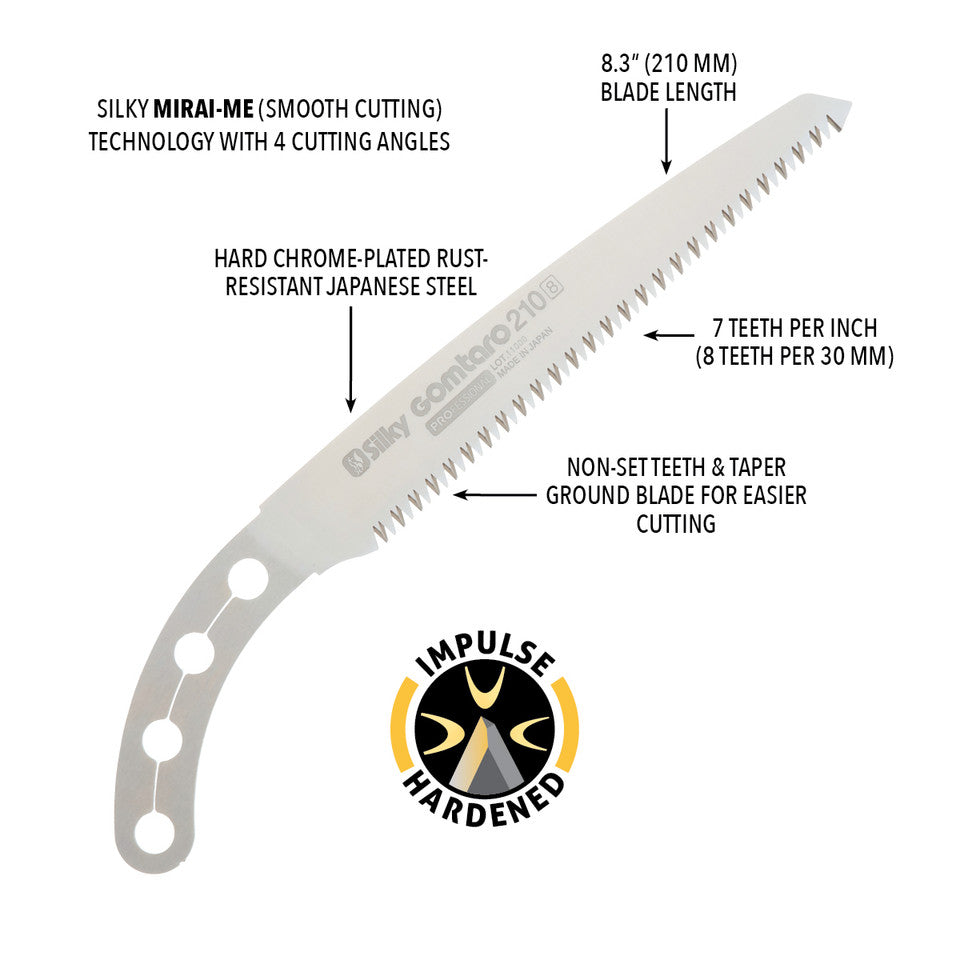 Gomtaro 210 mm Large Tooth Hand Saw