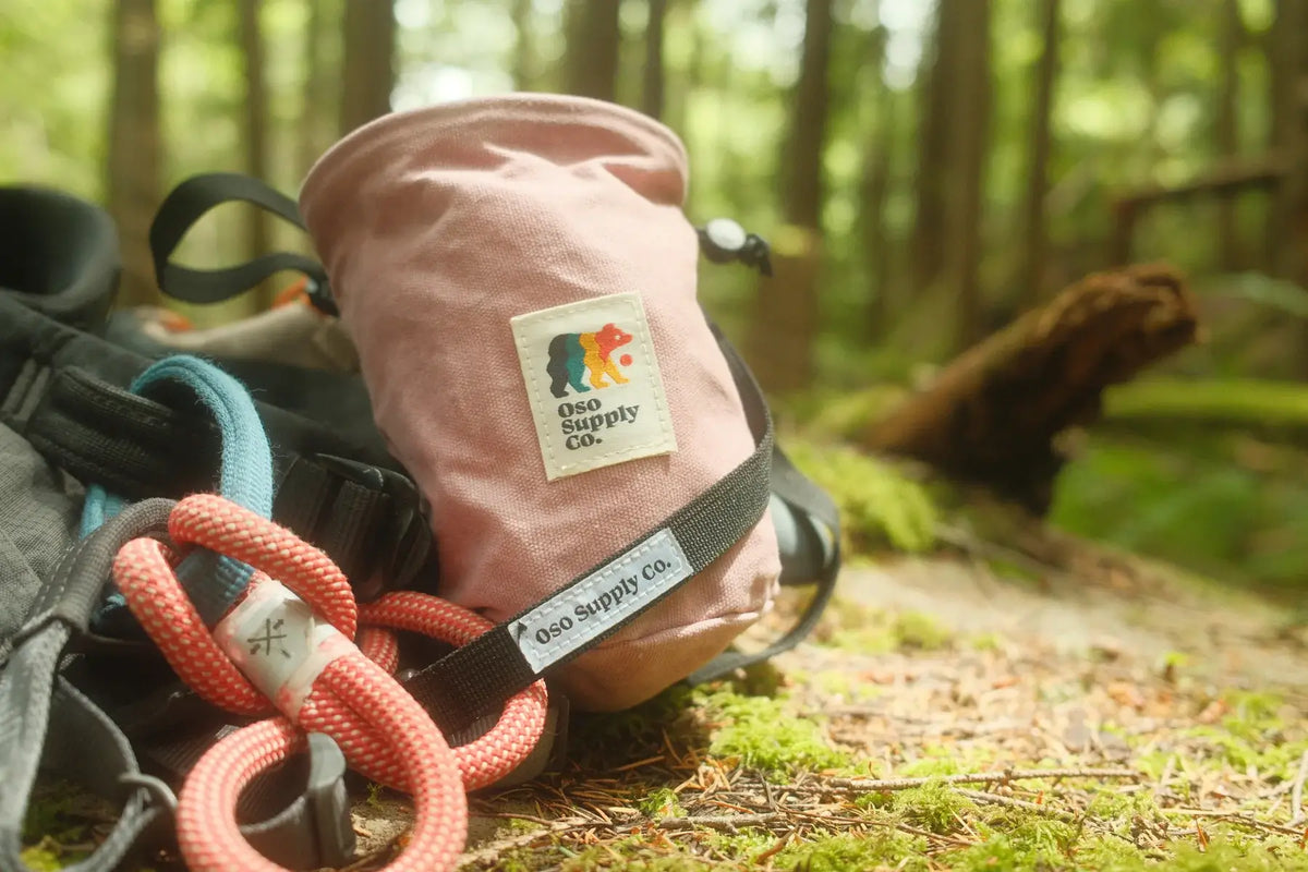 Waxed Canvas Chalk Bags