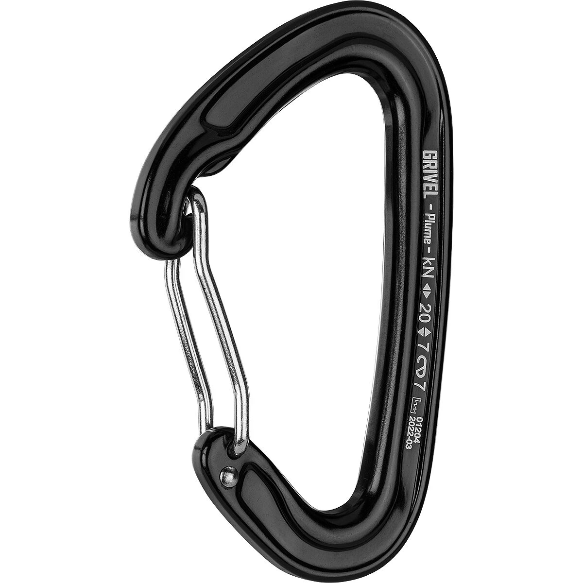 Plume Wire Anodized Carabiner