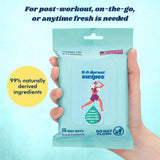 Butt Napkins B.O.Dorant Swipes Body Wipes - 15 Pack