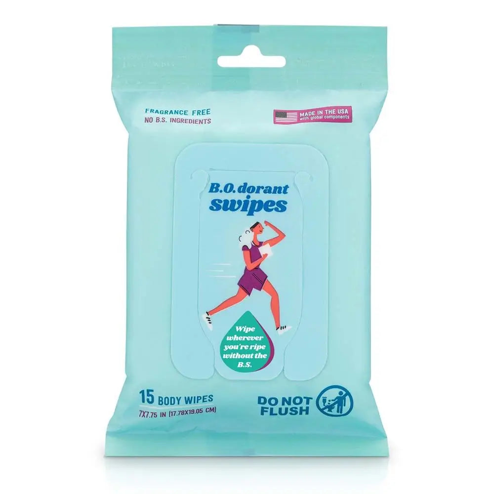 Butt Napkins B.O.Dorant Swipes Body Wipes - 15 Pack