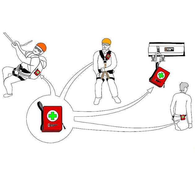 FIRST AID BAG - FOR HARNESSES