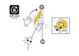 Petzl I'D S Self-Braking Descender with Anti-Panic Function