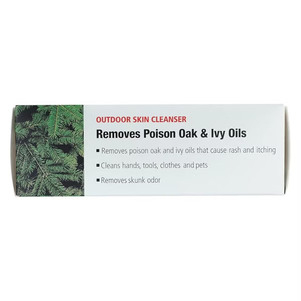 Poison Oak and Ivy Outdoor Skin Cleanser for Removing Plant Oils, 4 oz