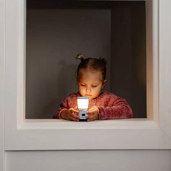 LUXPRO 360 Lumen Mini Portable Lantern Light Blue