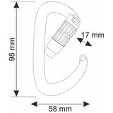 Orbit 2Lock Carabiner