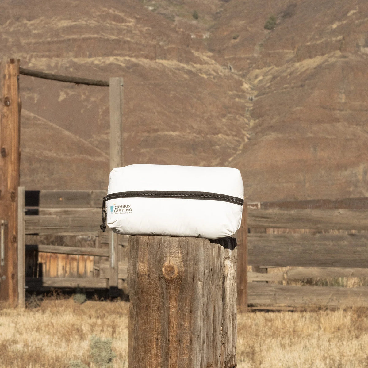 Cowboy camping corral cube