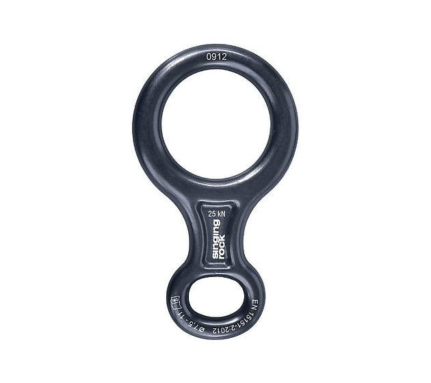 Singing Rock Medium Figure 8 Belay Device – Anodized Light Alloy, 25 kN
