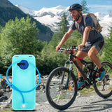 2L Cycling Camping Water Bag Portable Hydration Backpack Bladder