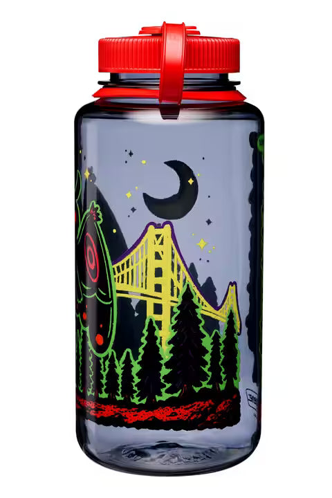 Nalgene 32oz Wide Mouth Mythical Creatures Bottle