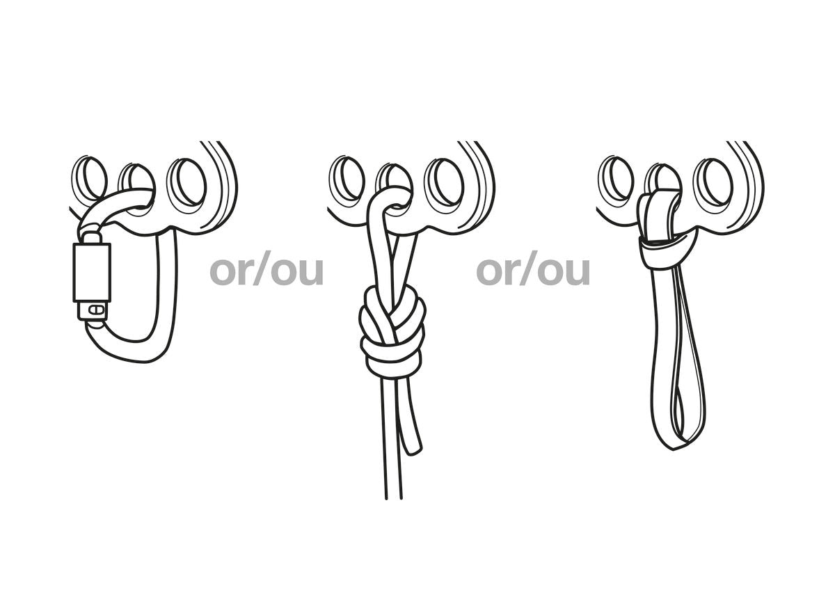 REEVE, Carriage pulley for rescue on a tensioned highline