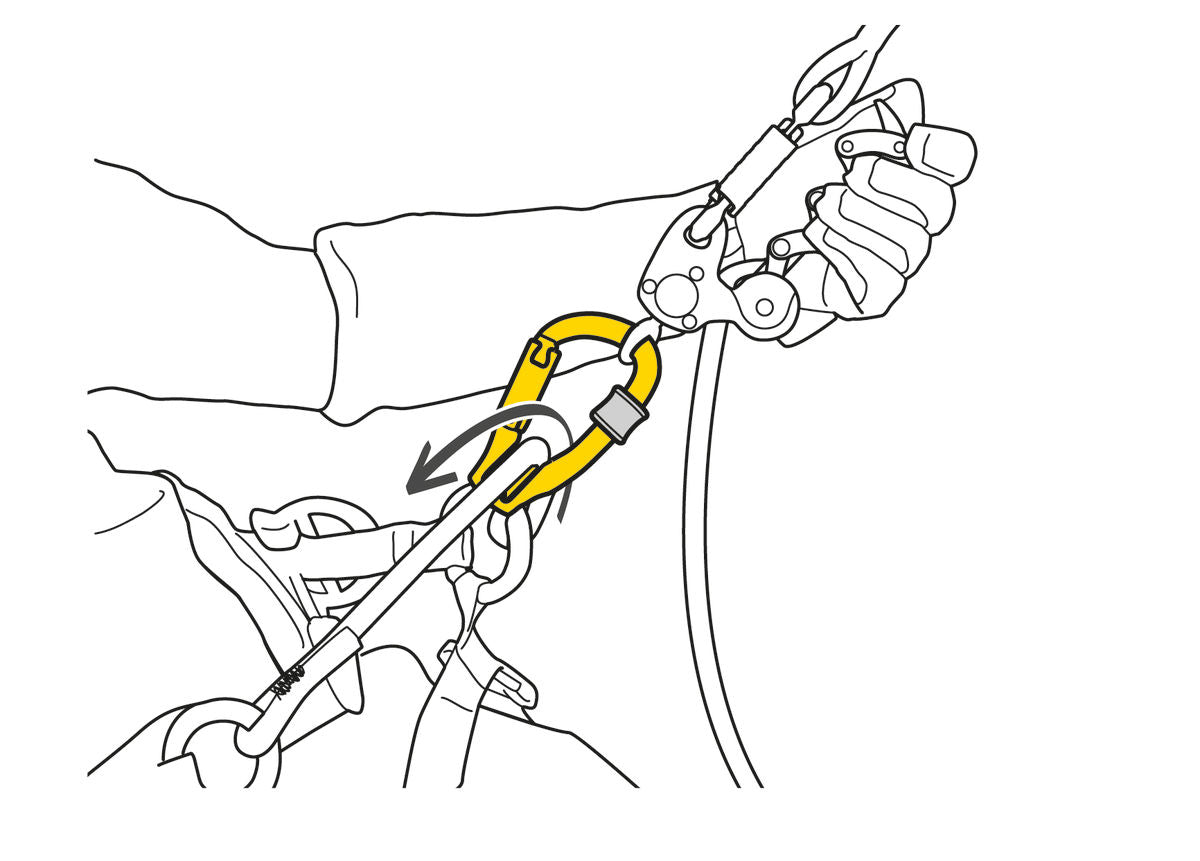 Petzl Rollclip Z Triact-Lock Pulley Carabiner