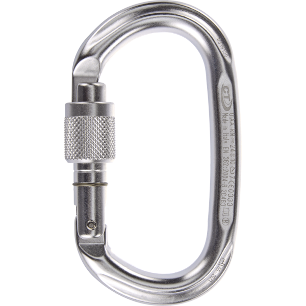 Climbing Technology Light-Alloy Screwgate Carabiner, PILLAR SG