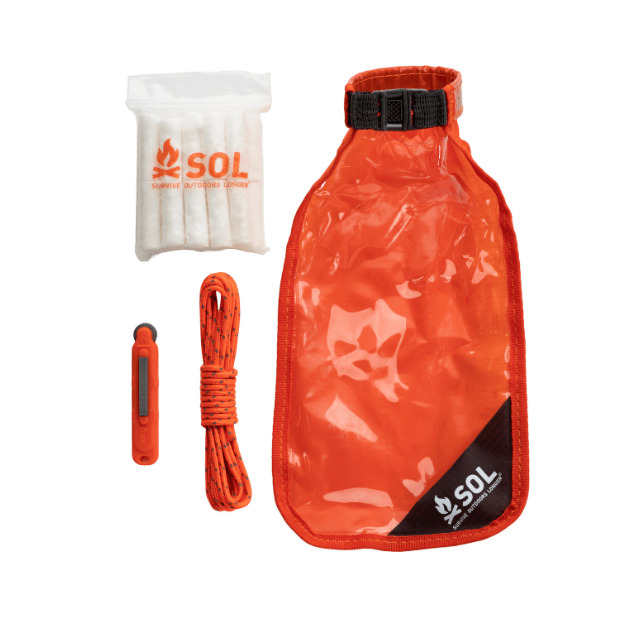 S.O.L. Survival Fire Lite kit, Dry Bag - 0140-1234