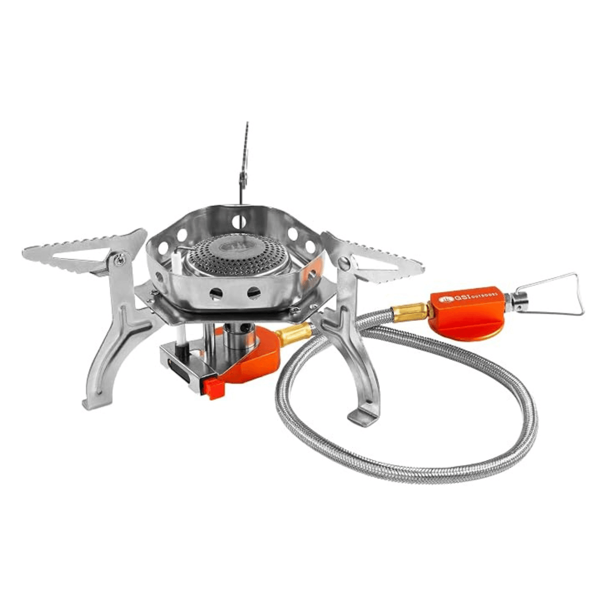 Glacier Remote Canister Camp Stove, 11,000 BTU, Foldable