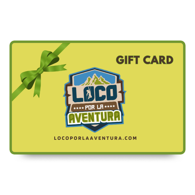 Loco por la Aventura Gift Card – Outdoor & Climbing Gear