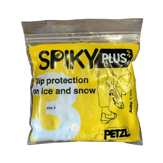Spike Plus Anti-Slip Protection Shoe Sole Covers, Size 3