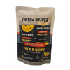 Swype Wipes Detoxifying Face & Body Cleansing Wipes,Alcohol Free, 30 Count