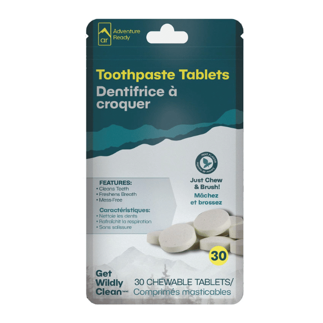 Adventure Ready Kits Toothpaste Tablets Refill - 30 Count