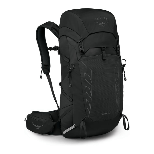 Osprey Talon 33L Men's Lightweight Hiking Backpack, Green OS