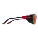Embark TNF Matte Black / Horizon Red + ChromaPop Polarized Red Mirror Lens