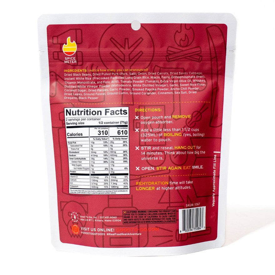 Whiskey BBQ Pork - 2 Servings