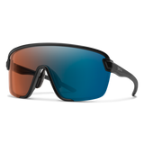 Bobcat Black + ChromaPop Glacier Photochromic Copper Blue Mirror Lens