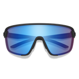 Bobcat Matte Black + ChromaPop Low Light Rose Blue Mirror Lens