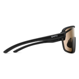 Bobcat Matte Black + ChromaPop PhotoChromic Brown Lens