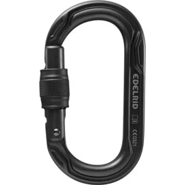 Oval Power 2500 Screw Locking Carabiner