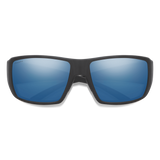 Guide's Choice Matte Black + ChromaPop Glass Polarized Blue Mirror Lens