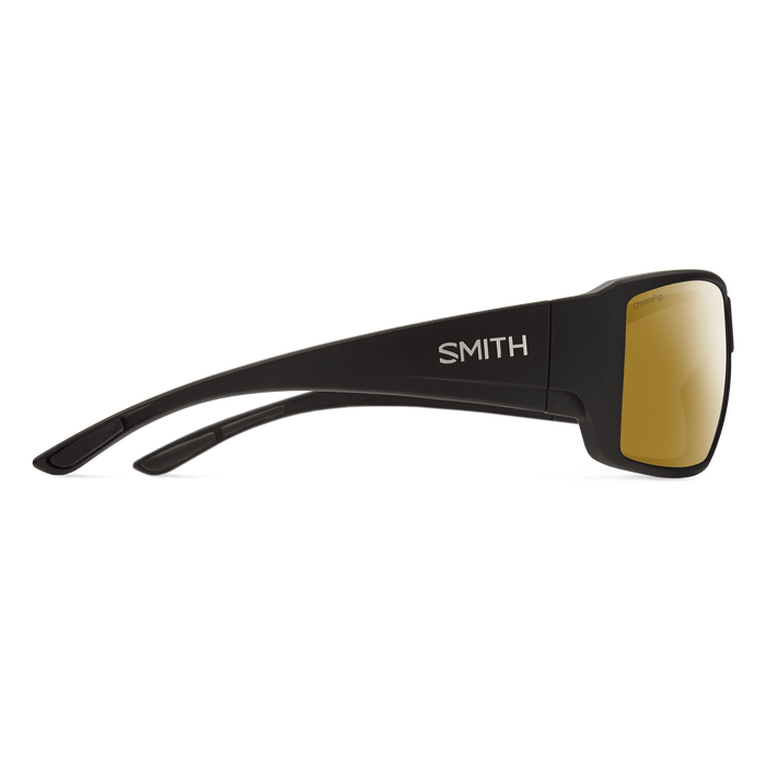Guide's Choice Matte Black + ChromaPop Glass Polarized Bronze Mirror Lens