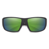Guide's Choice Matte Black + ChromaPop Glass Polarized Green Mirror Lens