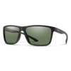Riptide Matte Black + ChromaPop Polarized Gray Green Lens