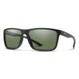 Riptide Matte Black + ChromaPop Polarized Gray Green Lens