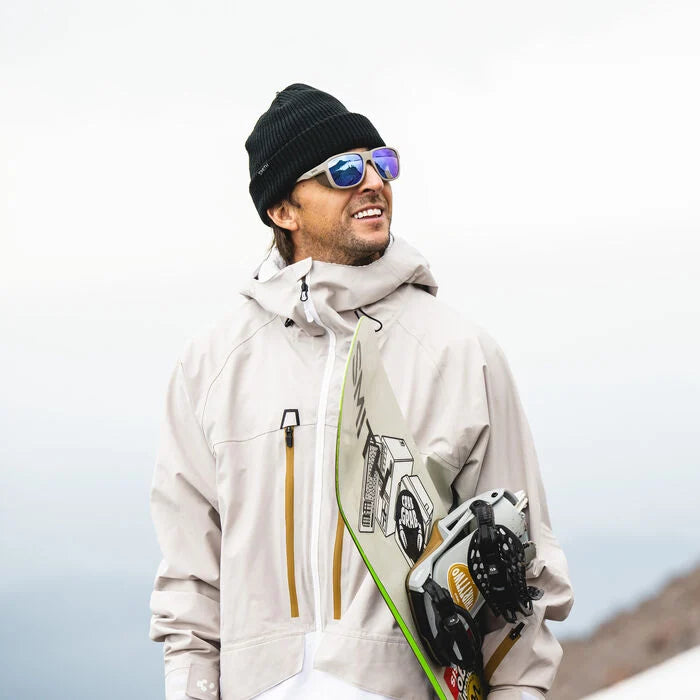 Embark Matte Summit + ChromaPop Glacier Photochromic Yellow Violet Mirror Lens