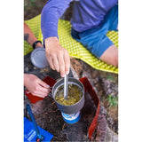 Olicamp long titanium spoon